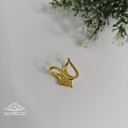 92.5 Silver White stones Vanki Ring-RCDS0198