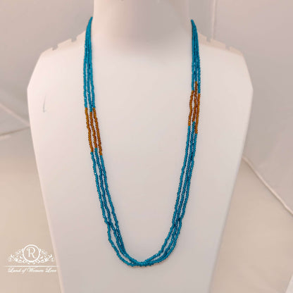 Peacock Green Colour Beads Chain-RCH200