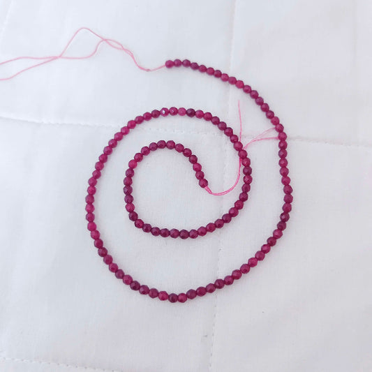 round cutting sed beads 3mm-rcmj54 92.5 silver ramala jewelry / ramala collections