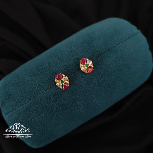 earrings 92.5 silver simple and cute earrings - rcbg078 92.5 silver ramala jewelry / ramala collections