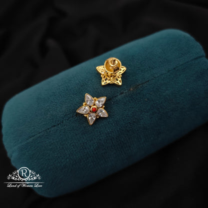 92.5 silver simple and Cute earrings - RCBG067