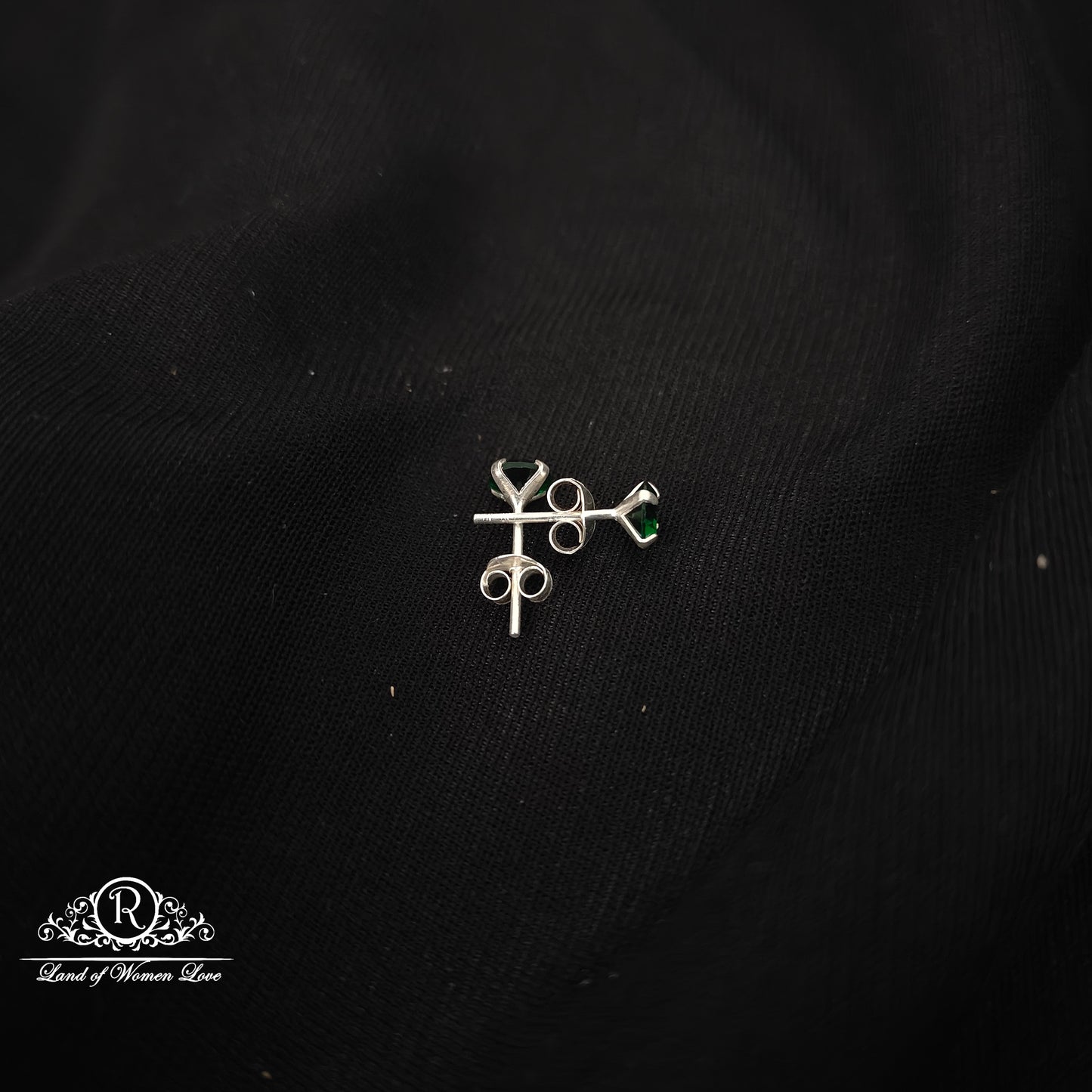 92.5 silver simple and Cute earrings - RCHS50-03