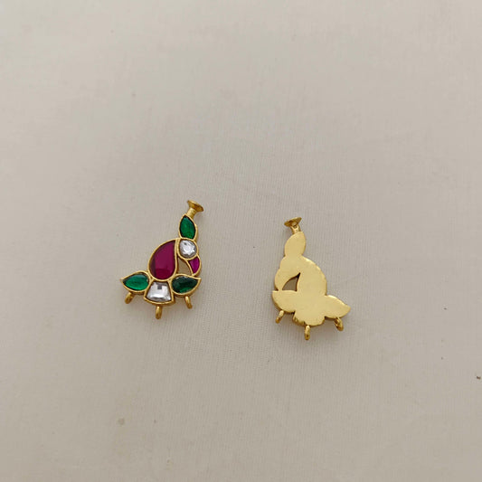 Silver kundan pendants -RCD263