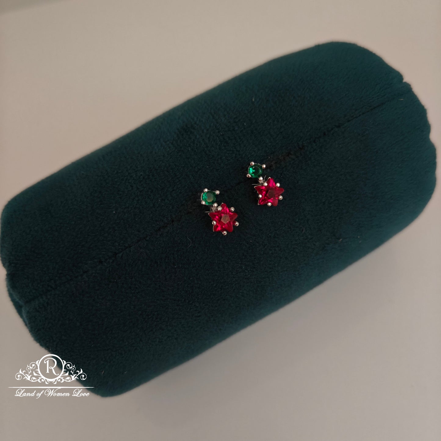 92.5 silver simple and Cute necklace with earrings set -RCVH07