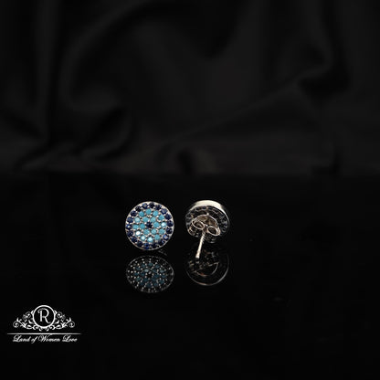 Silver earrings -RCHS38-1