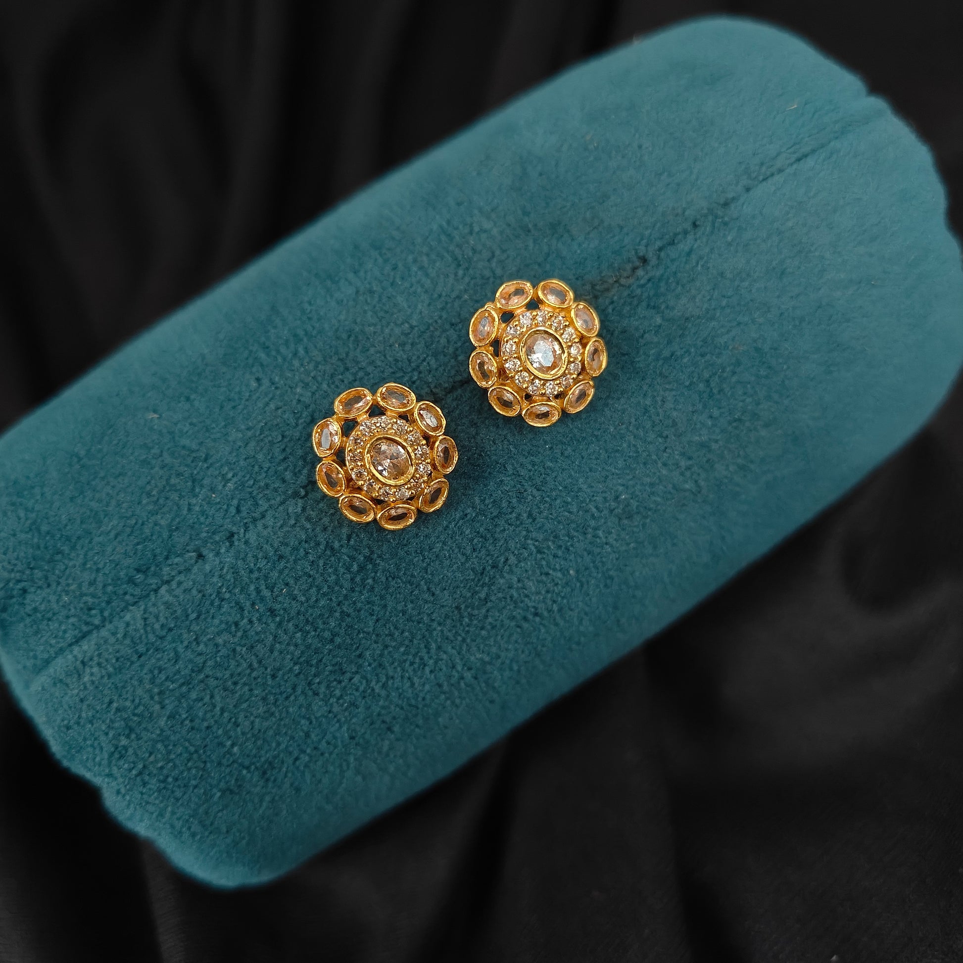 stud 92.5 silver stud earrings -rcjr927 92.5 silver ramala jewelry / ramala collections