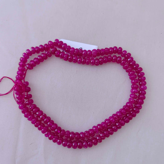 kempu pumpkin beads crts beads -rcmj111 92.5 silver ramala jewelry / ramala collections