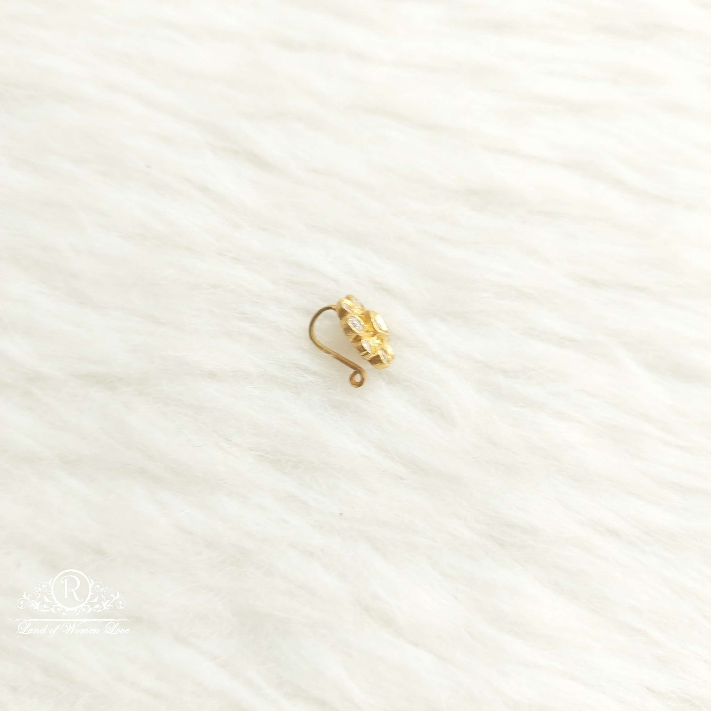 Silver Nose Pins-SA507-2