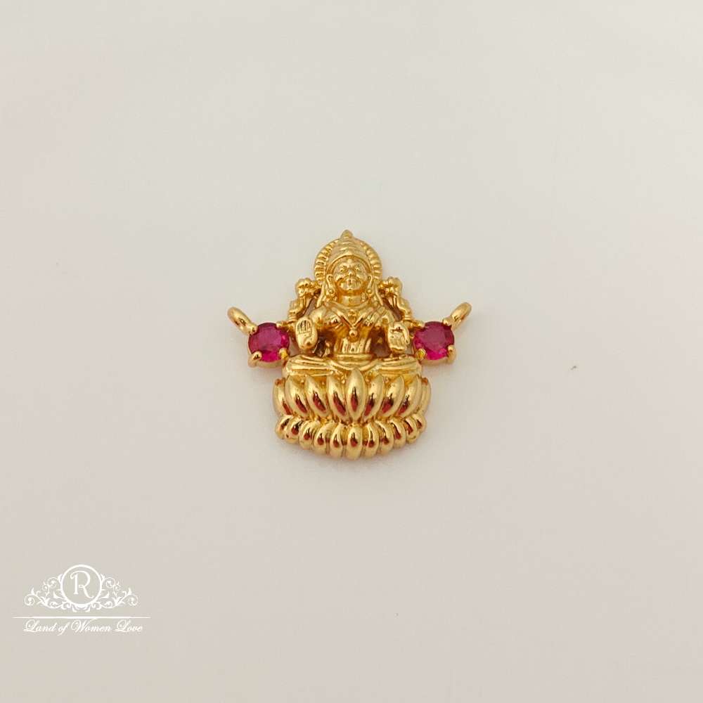 silver lakshmi devi locket-rcsd12 92.5 silver ramala jewelry / ramala collections