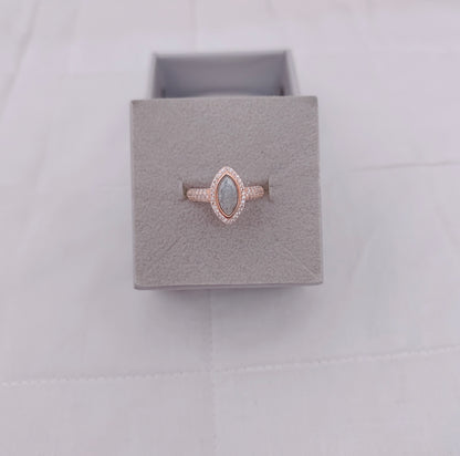 ring silver rose gold polish finger ring design -rcg077 92.5 silver ramala jewelry / ramala collections