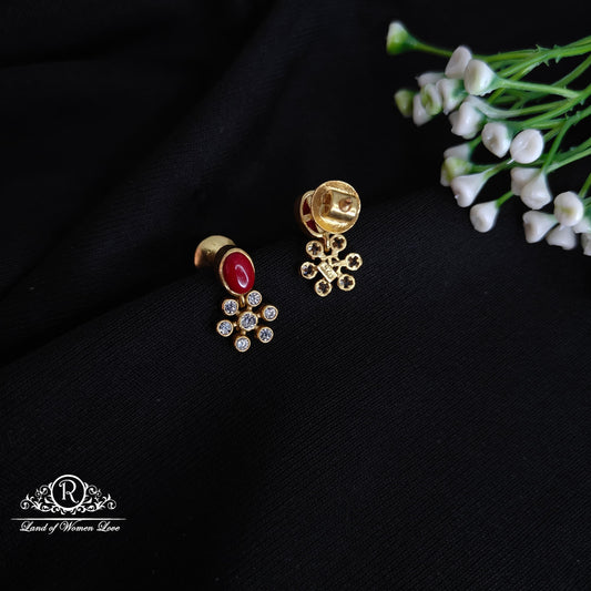 Silver earrings-RCL29