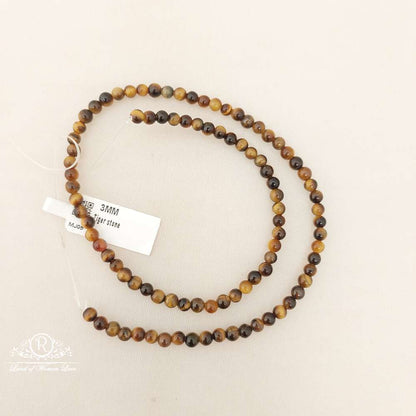 3mm tiger stone beads-mj05 92.5 silver ramala jewelry / ramala collections