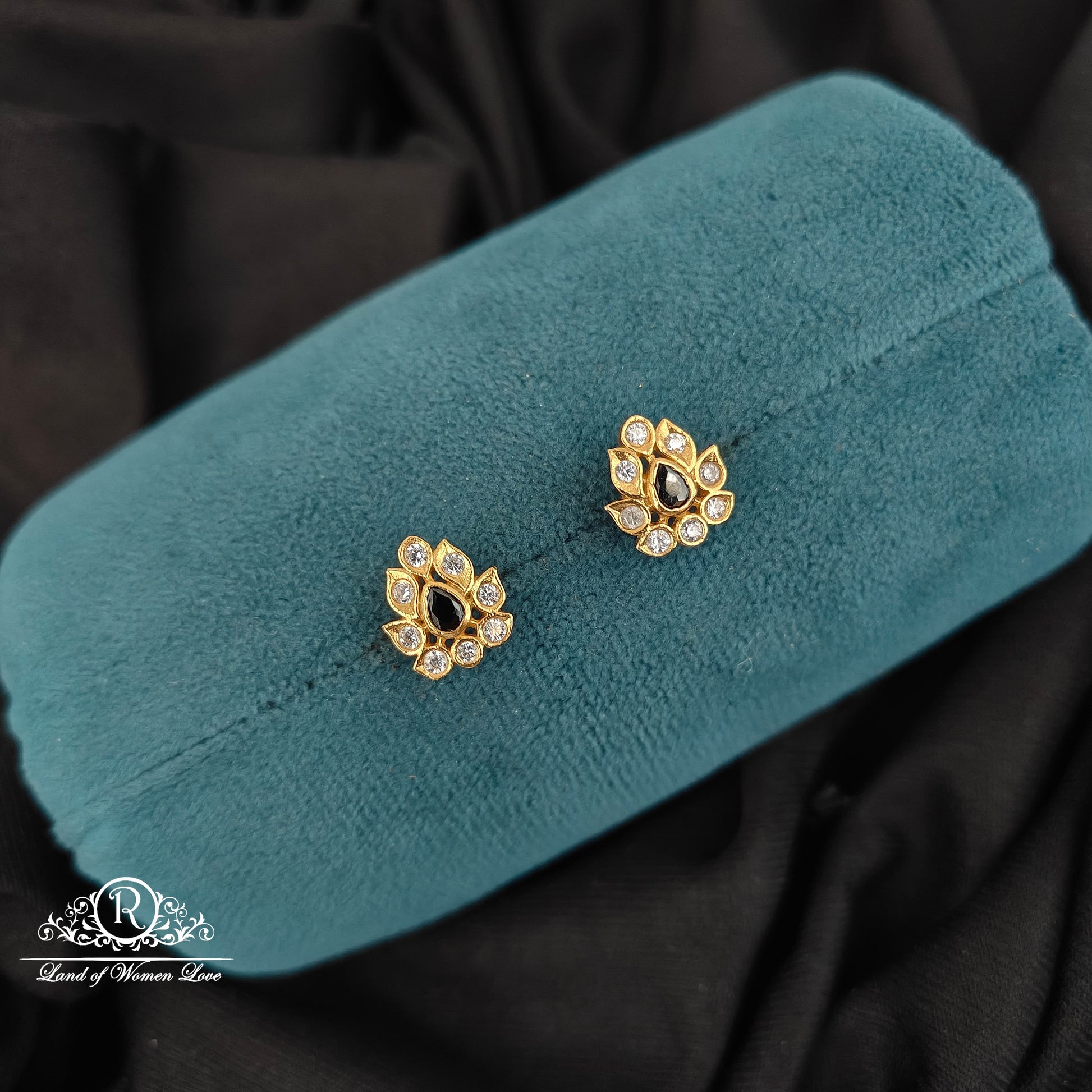 earrings 92.5 silver earrings cz 92.5 silver ramala jewelry / ramala collections