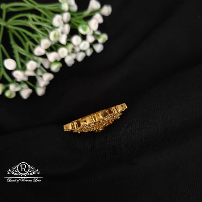 92.5 silver simple and Cute side pendant with CZ- stones -RCJR895