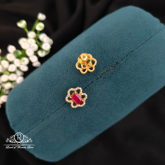 Silver cute and beautiful Earrings -RCBG083