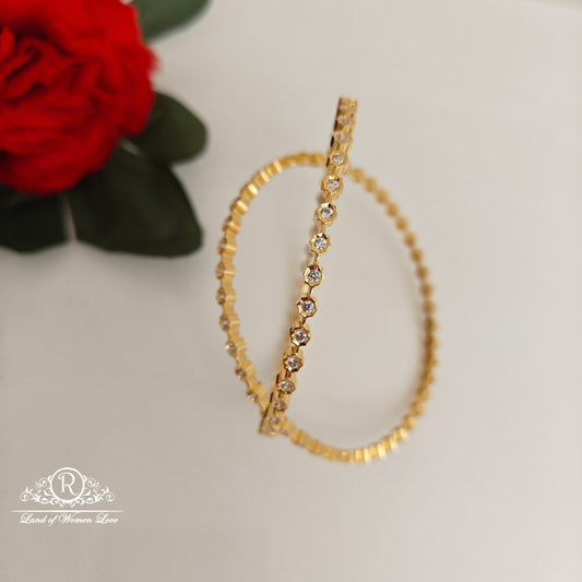 92.5 silver simple and Cute Bangles - RCBG04