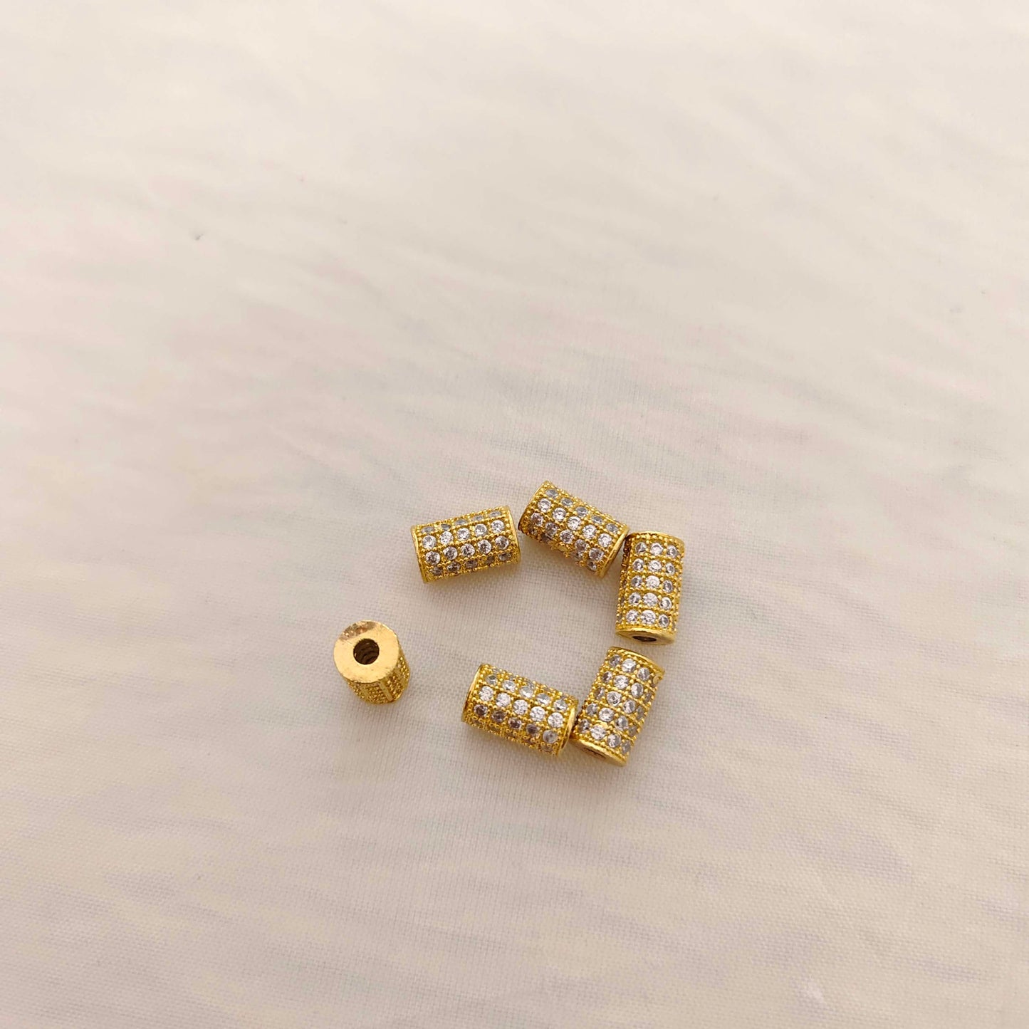 Silver making accessories CZ-balls-RCD432