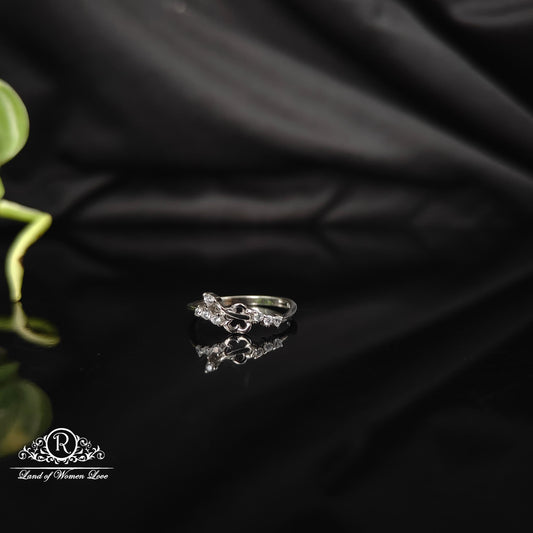 ring silver rodhium polish finger ring-rcra59 92.5 silver ramala jewelry / ramala collections