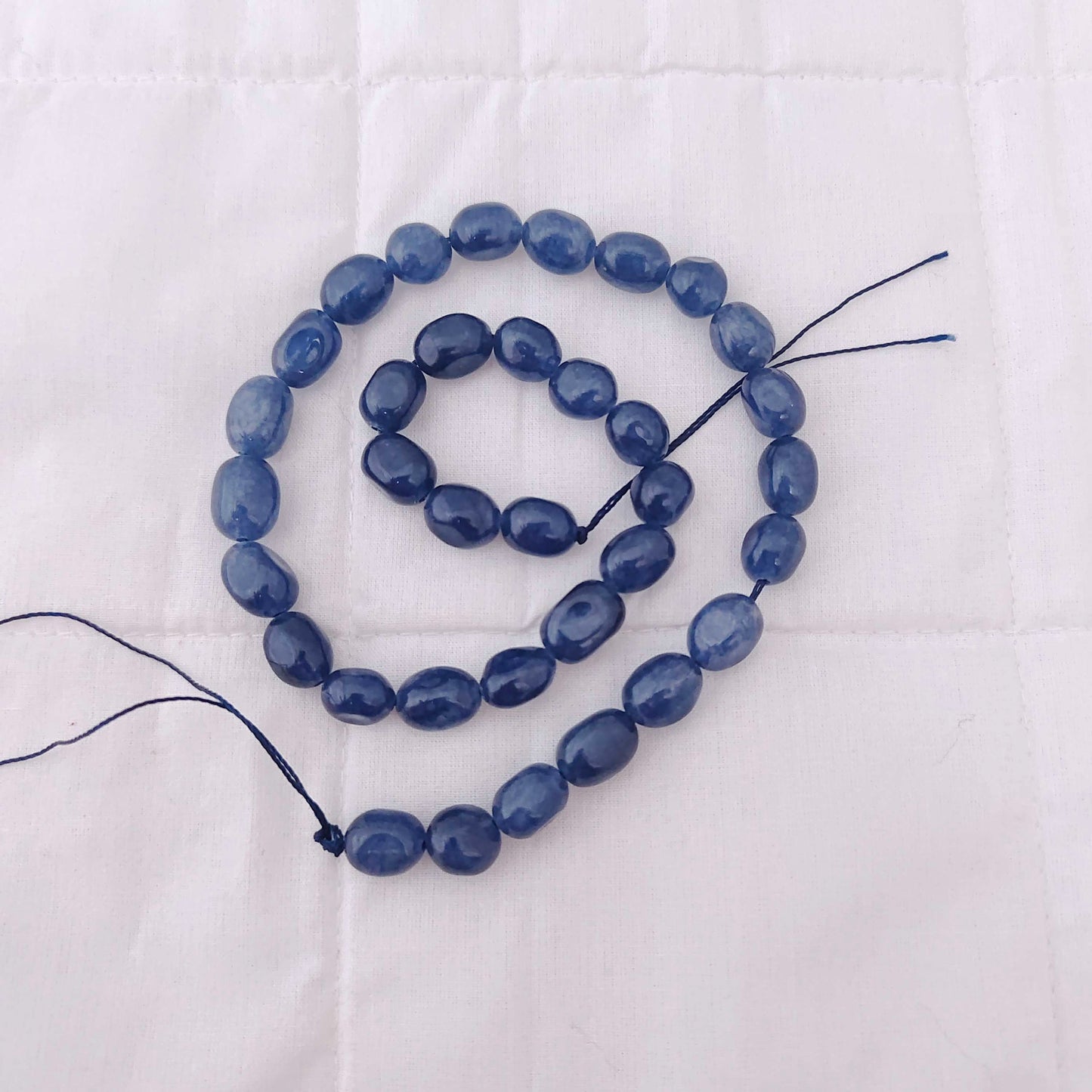 jewel beads natural blue dul dul beads -rcmj08 92.5 silver ramala jewelry / ramala collections