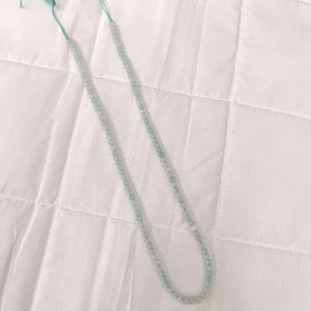 semiprecious light green colour beads-rcmb46 92.5 silver ramala jewelry / ramala collections