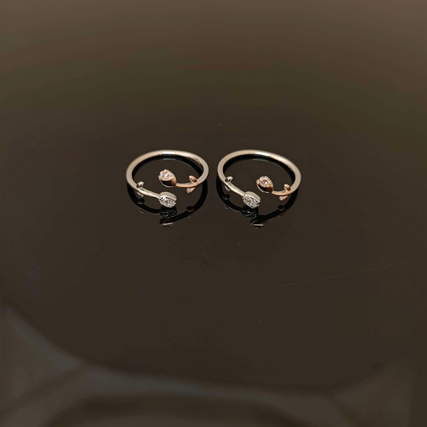 Silver Toe Rings-RCT249