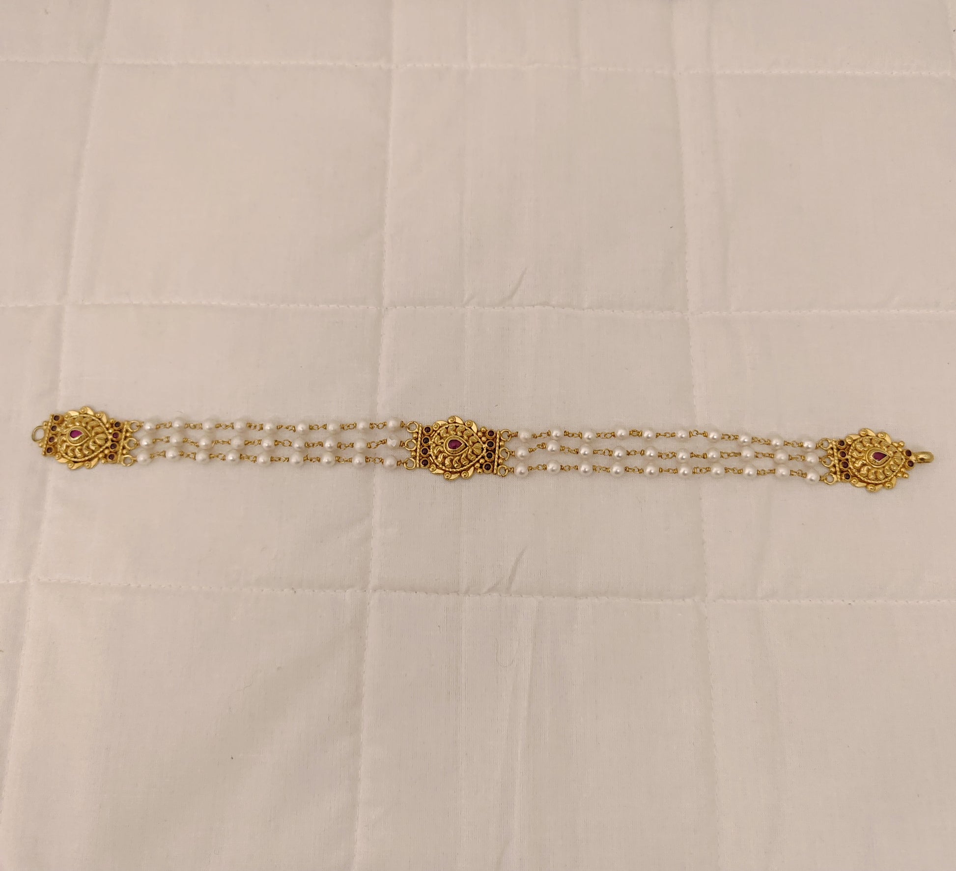 silver pearl chocker design-rch265 pearl 92.5 silver ramala jewelry / ramala collections