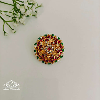 pendant simple and cute kundan silver pendant -rcn13 kundan 92.5 silver ramala jewelry / ramala collections