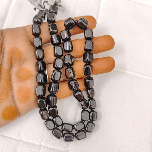 Black Agate Beads-RCMB32