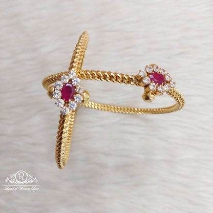 bangle silver open type bangles-s235 92.5 silver ramala jewelry / ramala collections