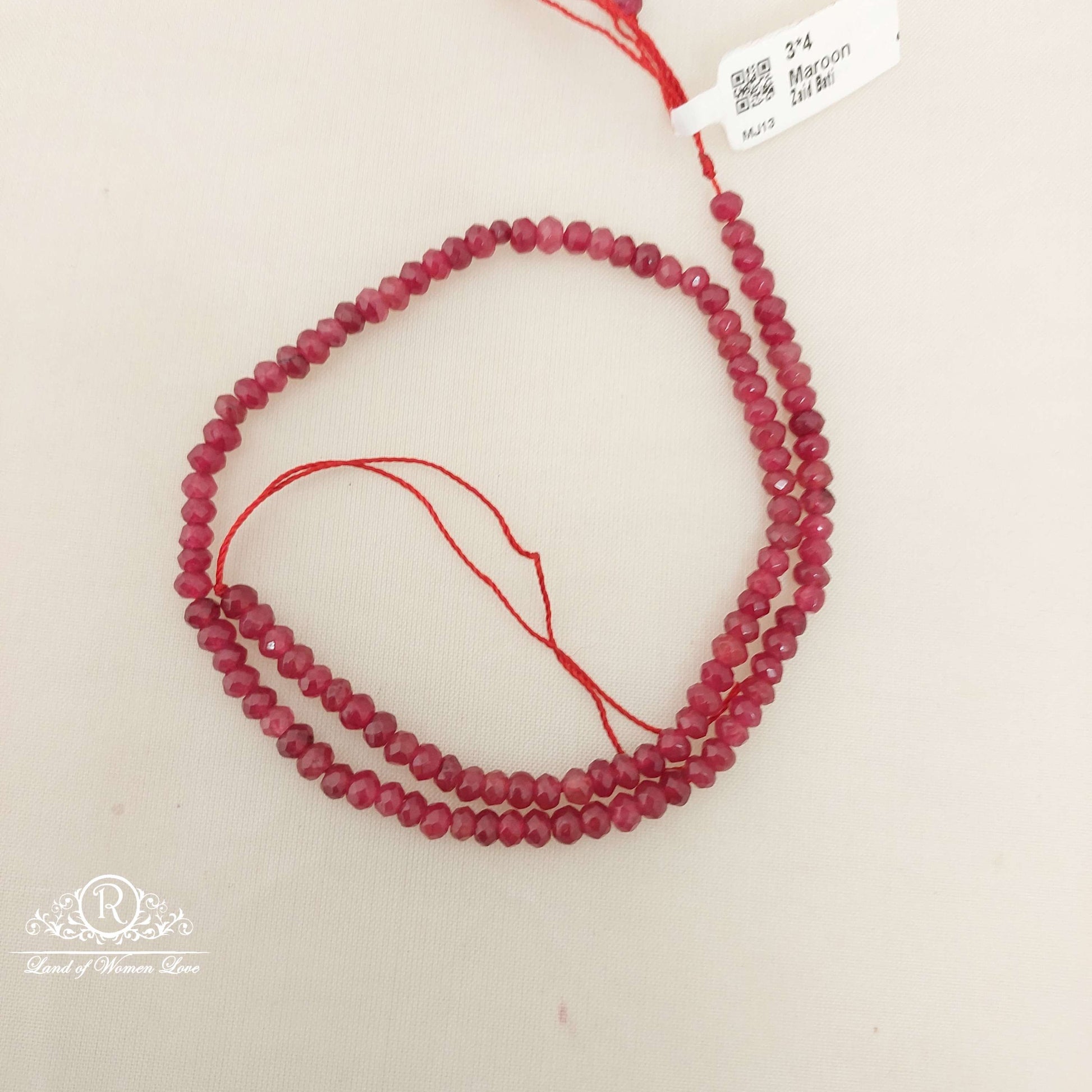 3*4 meroon zaid bati beads-mj13 92.5 silver ramala jewelry / ramala collections