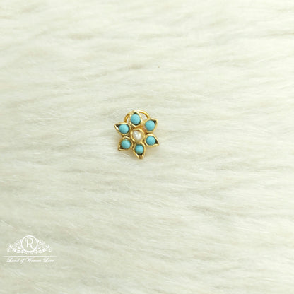 silver nose pins-sa282 92.5 silver ramala jewelry / ramala collections