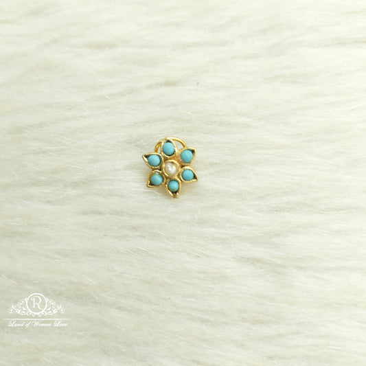 silver nose pins-sa282 92.5 silver ramala jewelry / ramala collections