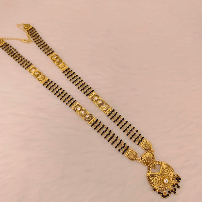 earrings silver black beads chain 3 lines -rcd435 92.5 silver ramala jewelry / ramala collections