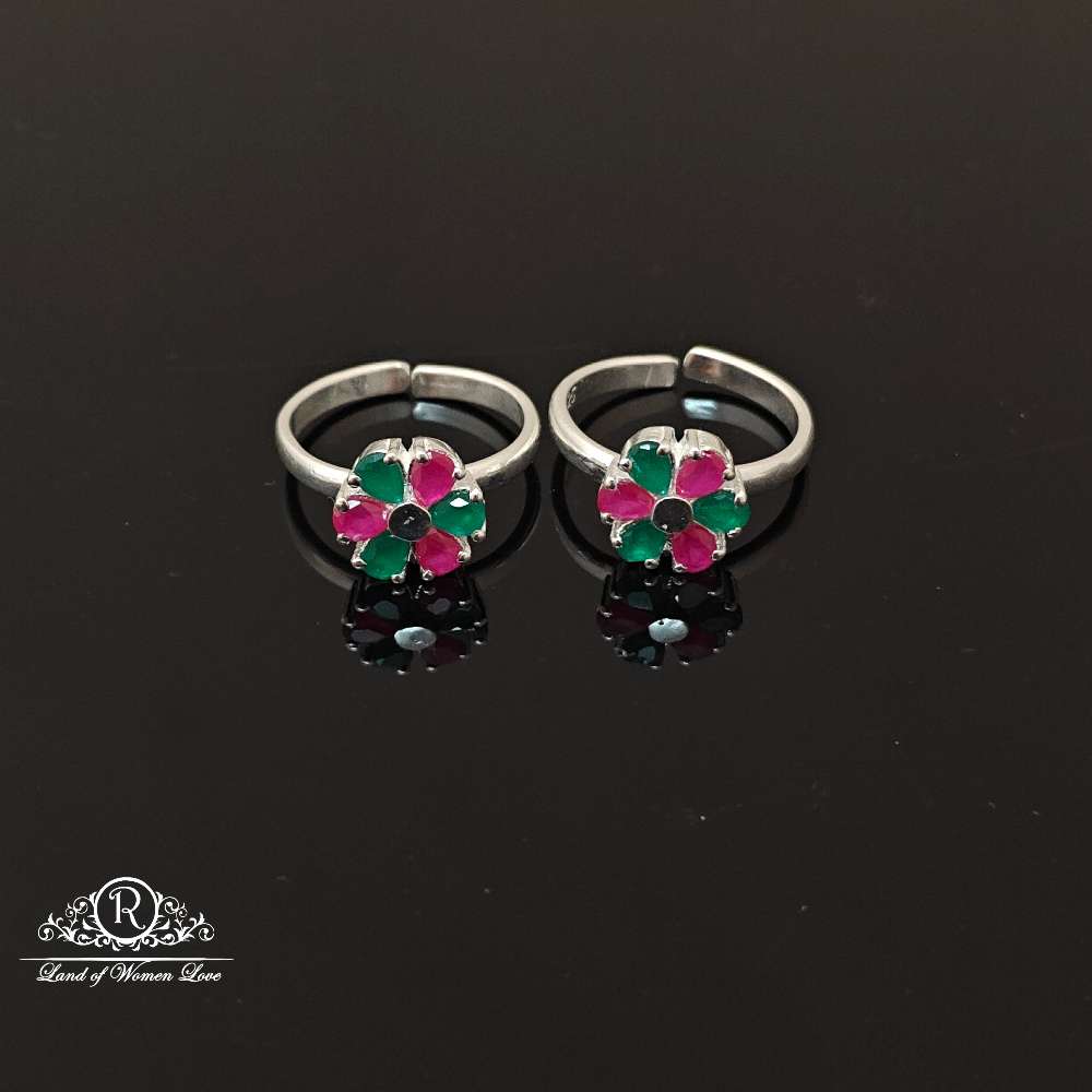 ring silver toe ring-rcjr677 92.5 silver ramala jewelry / ramala collections