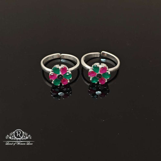 ring silver toe ring-rcjr677 92.5 silver ramala jewelry / ramala collections