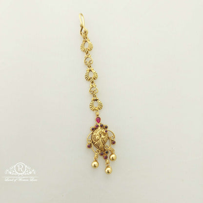 Silver Nakshi Peacock Tikkas-SA378