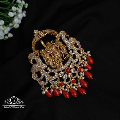 pendant silver ramparivara coral pendant-rc06m333 coral 92.5 silver ramala jewelry / ramala collections