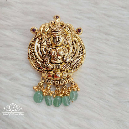 Silver Lakshmi Devi Locket-S194