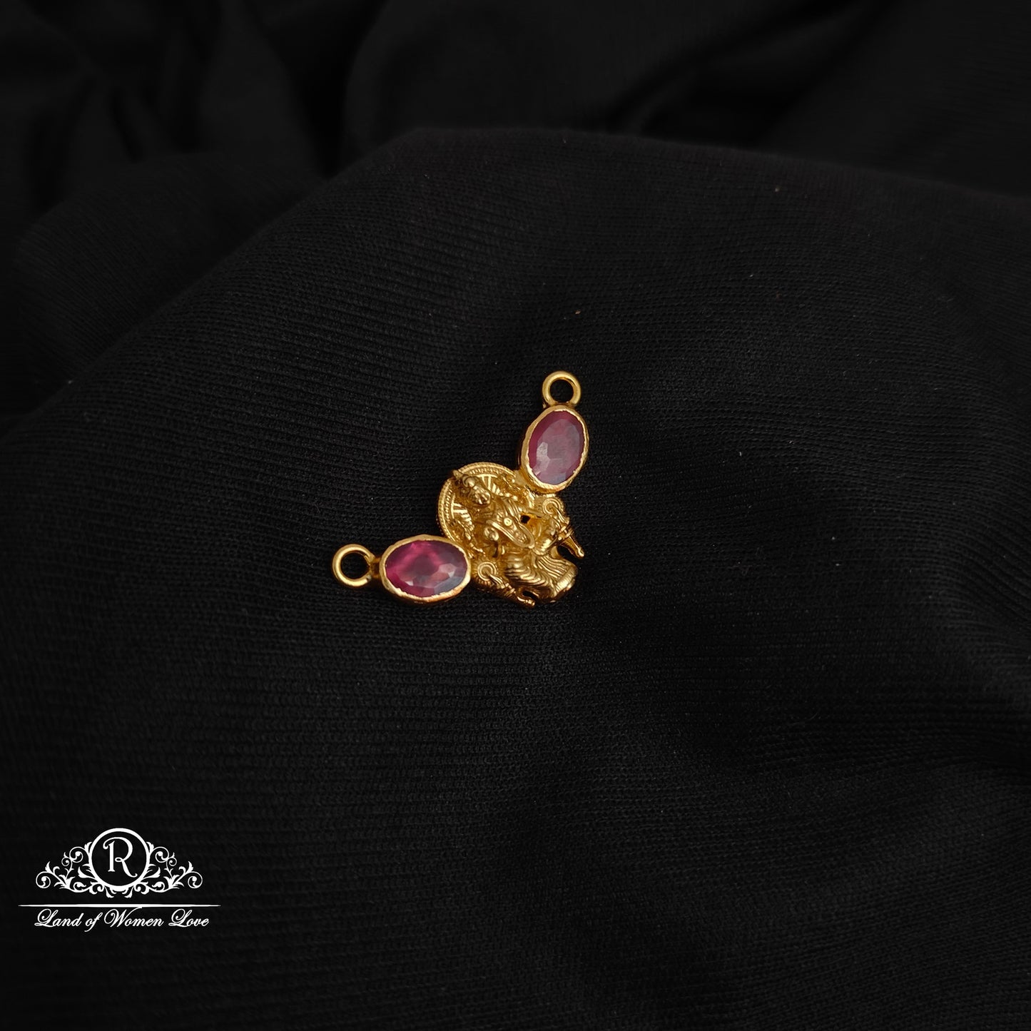 92.5 silver simple and cute mala locket - rc06m1213 92.5 silver ramala jewelry / ramala collections