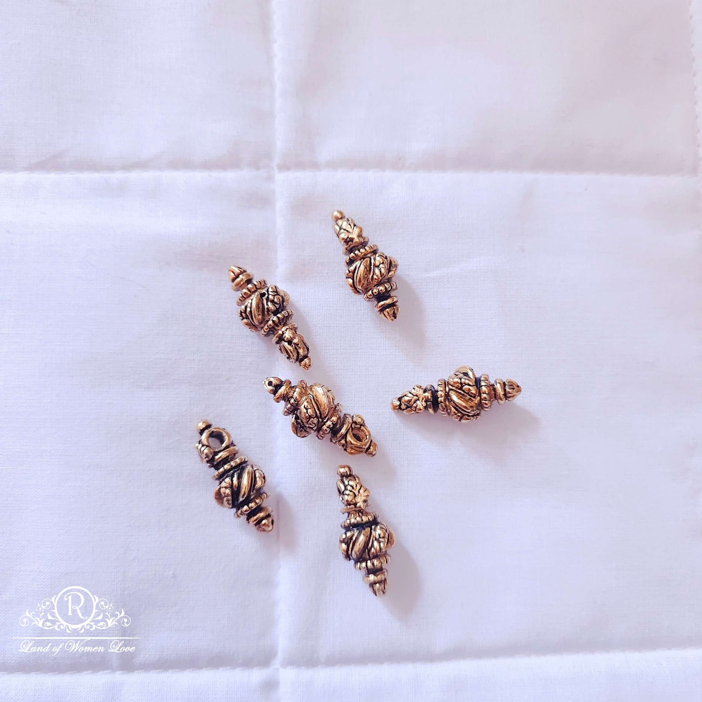 silver gold polish akshi balls -rcjr296 92.5 silver ramala jewelry / ramala collections