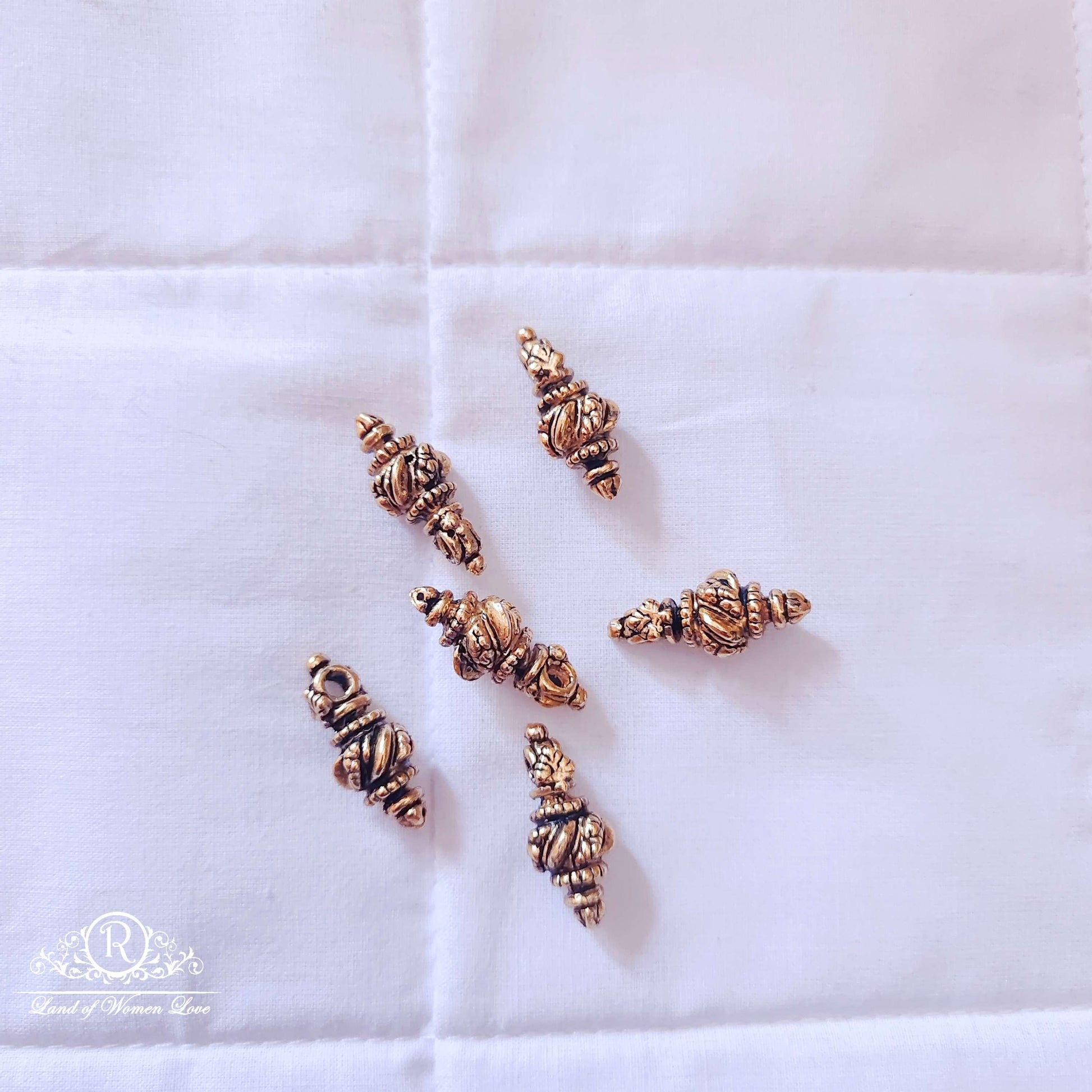 silver gold polish akshi balls -rcjr296 92.5 silver ramala jewelry / ramala collections