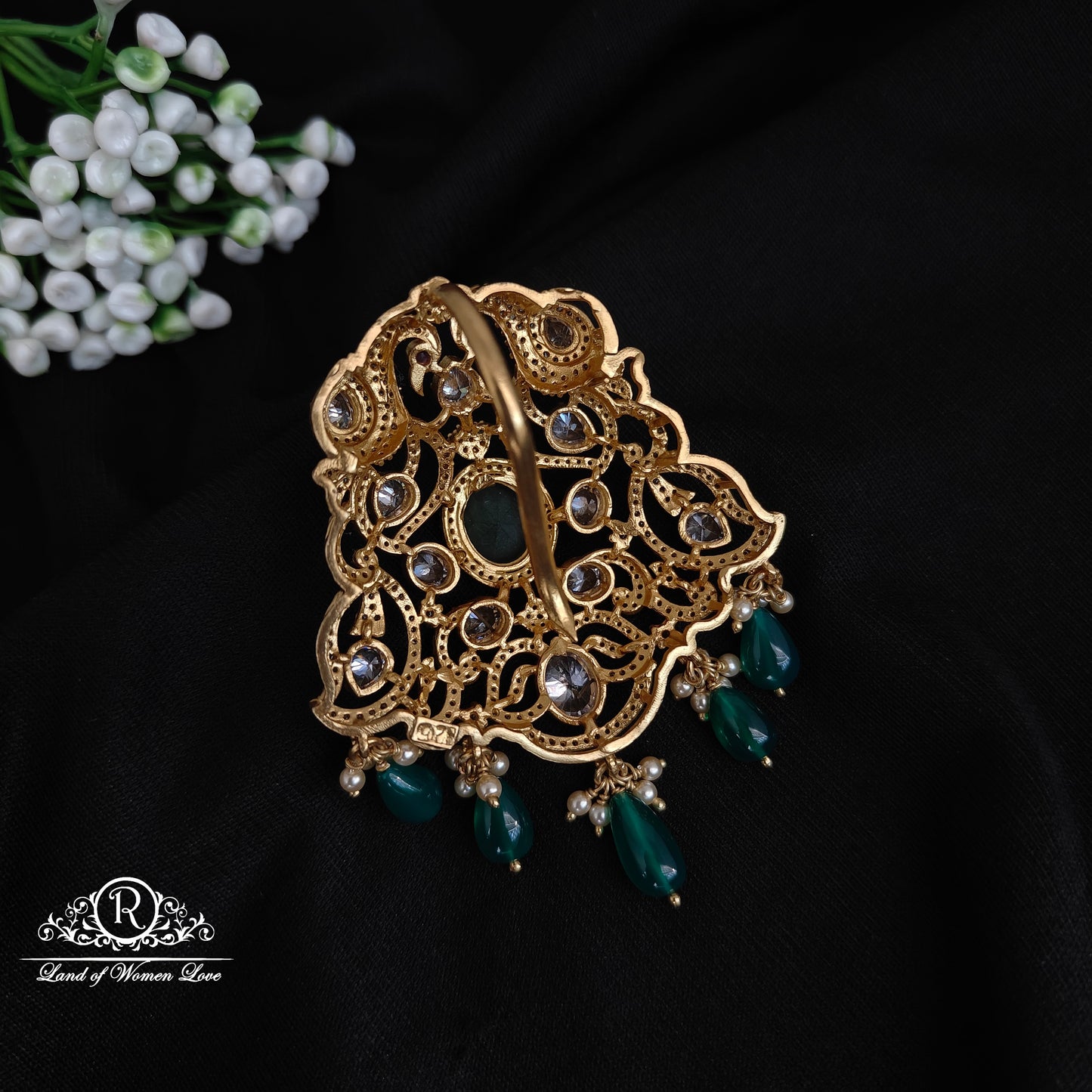 Silver peacock pendant-RC06M338