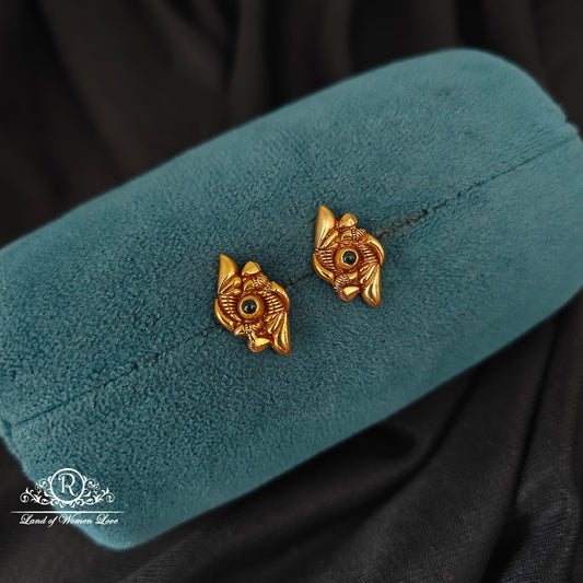 stud 92.5 silver earrings -rcjr916 ruby 92.5 silver ramala jewelry / ramala collections