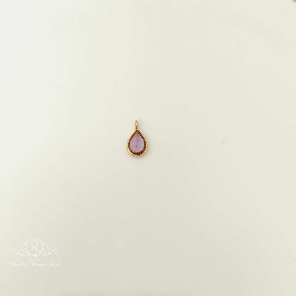 Silver Small Water DropÃ°Å¸â€™Â§ Design Stone Pendant -RCL22