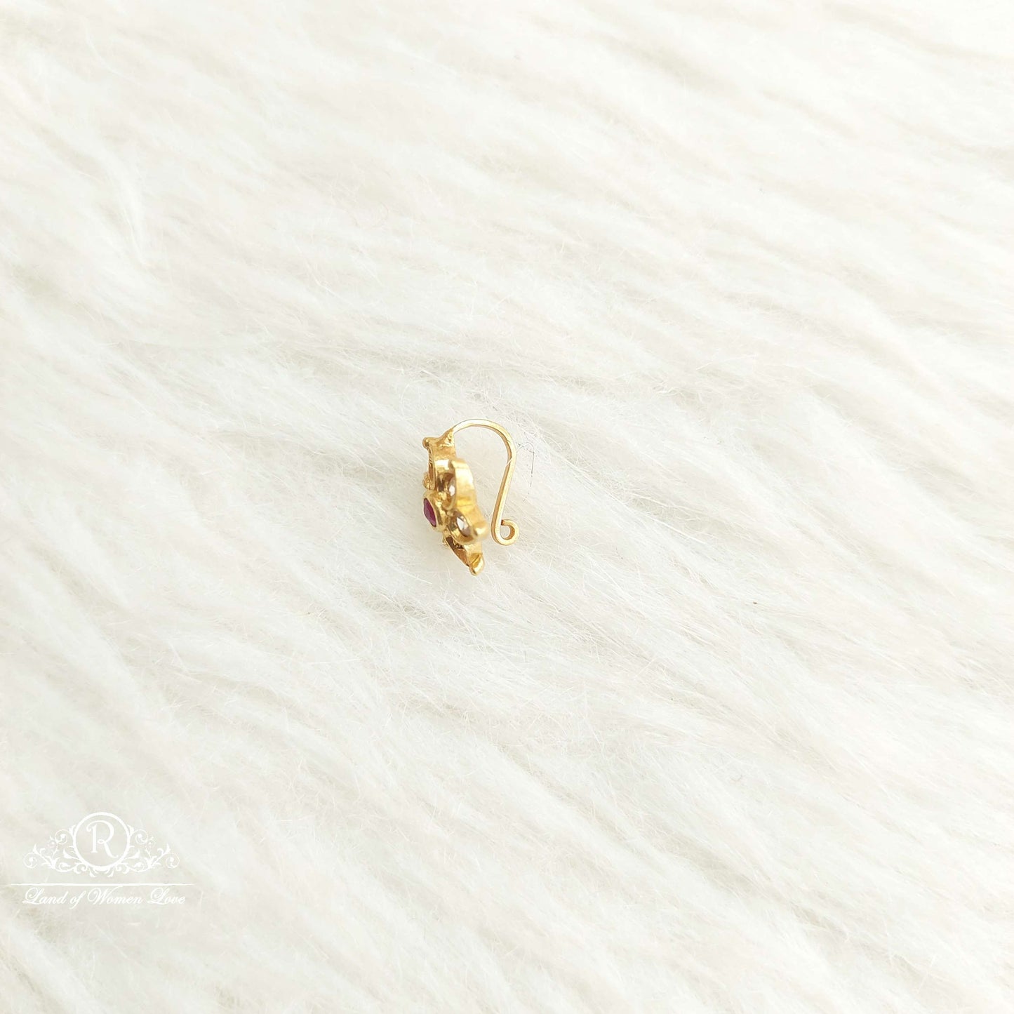 Silver Nose Pins-SA506-3