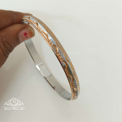 silver gents kada design-rch591 92.5 silver ramala jewelry / ramala collections