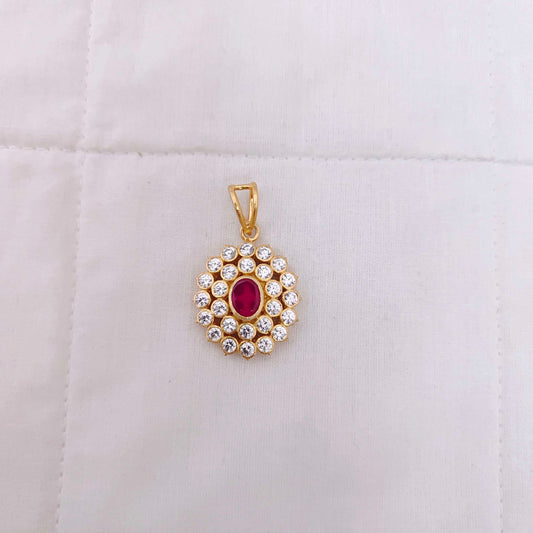 silver cz-gold polish pendent designs -rcd168 cz 92.5 silver ramala jewelry / ramala collections