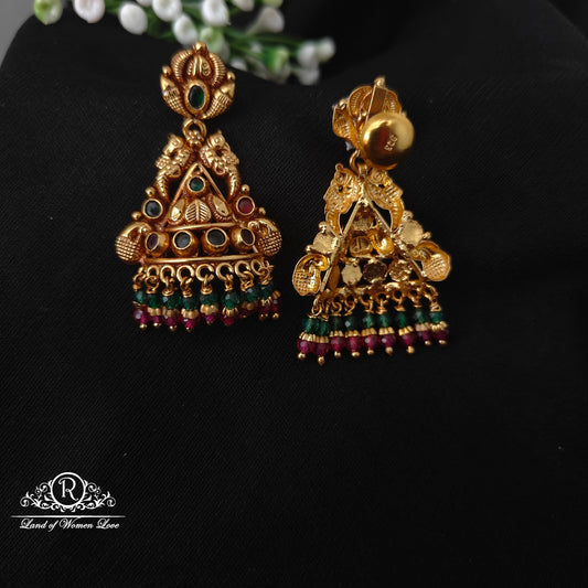 92.5 silver simple and Cute earrings - RCJR980