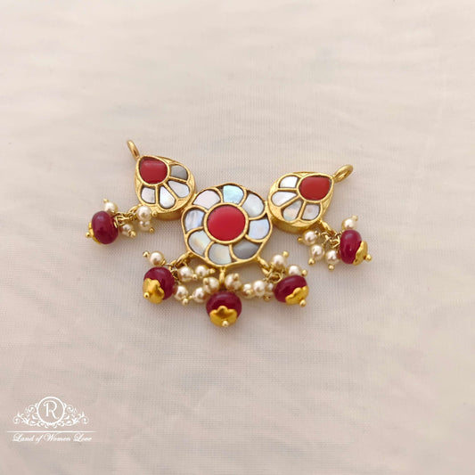 silver kundan locket-rcn08 kundan 92.5 silver ramala jewelry / ramala collections