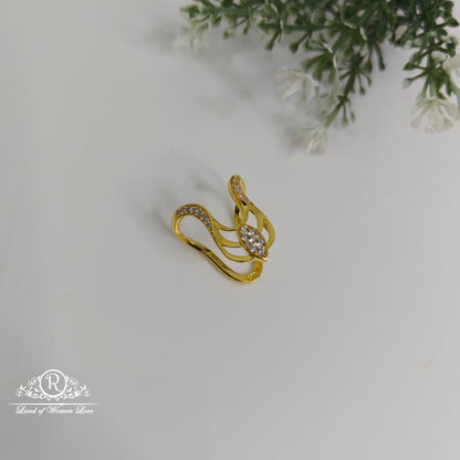 ring 92.5 silver white stones vanki ring 92.5 silver ramala jewelry / ramala collections